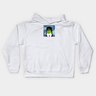 The Penguin of Man Magritte Art Series Kids Hoodie